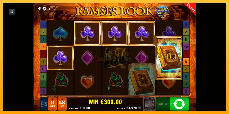 Ramses Book Golden Nights máquina de juego por dinero, imagen 3