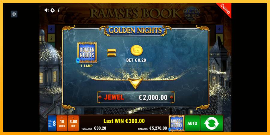 Ramses Book Golden Nights máquina de juego por dinero, imagen 4