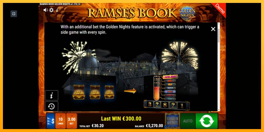 Ramses Book Golden Nights máquina de juego por dinero, imagen 5