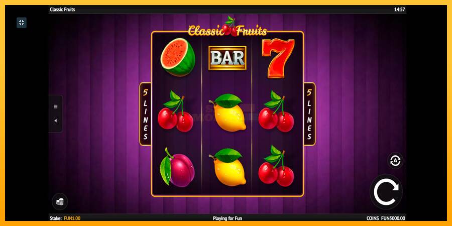 Classic Fruit máquina de juego por dinero, imagen 1