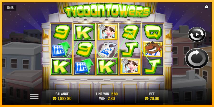 Tycoon Towers máquina de juego por dinero, imagen 3