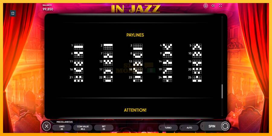 In Jazz máquina de juego por dinero, imagen 7