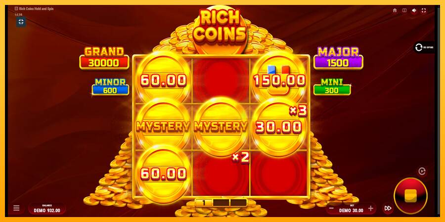 Rich Coins Hold and Spin máquina de juego por dinero, imagen 4