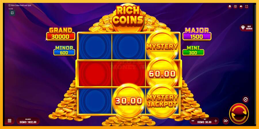 Rich Coins Hold and Spin máquina de juego por dinero, imagen 5