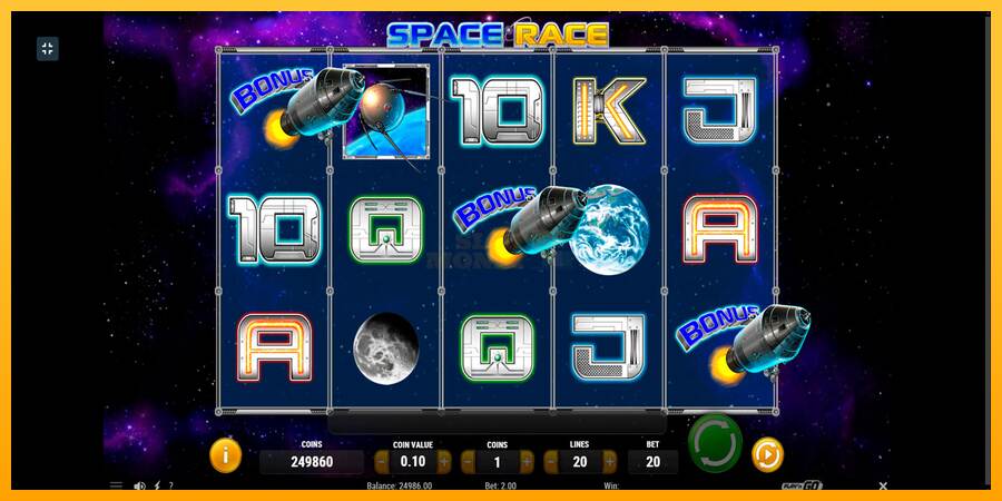 Space Race máquina de juego por dinero, imagen 4