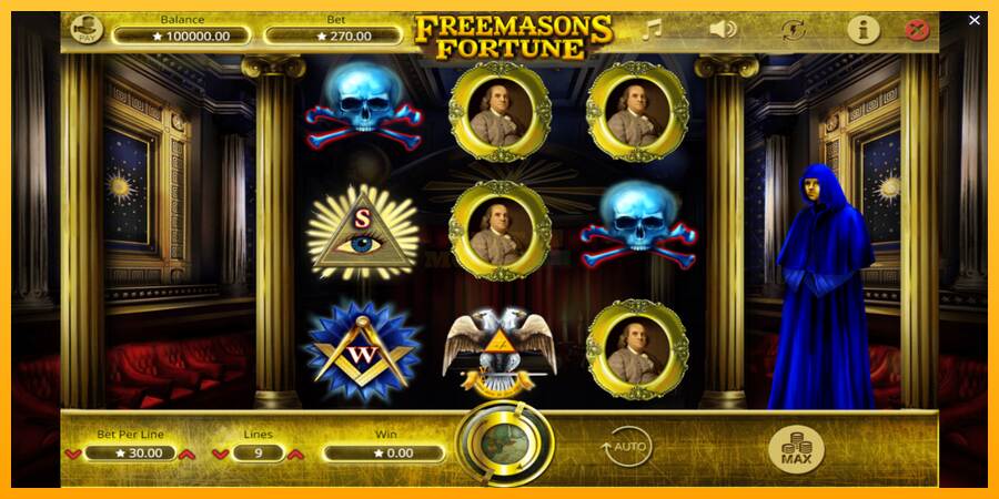 Freemasons Fortune máquina de juego por dinero, imagen 2