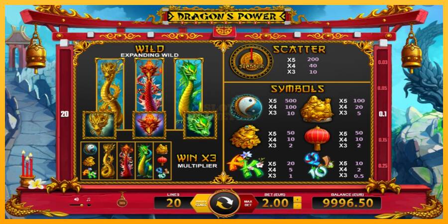 Dragons Power máquina de juego por dinero, imagen 4