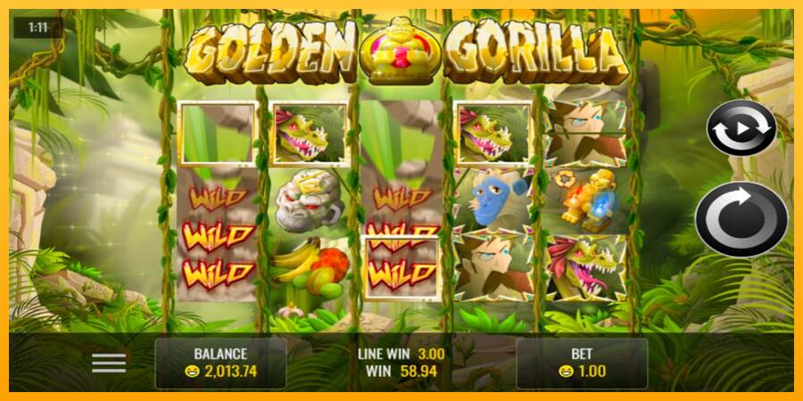 Golden Gorilla máquina de juego por dinero, imagen 2