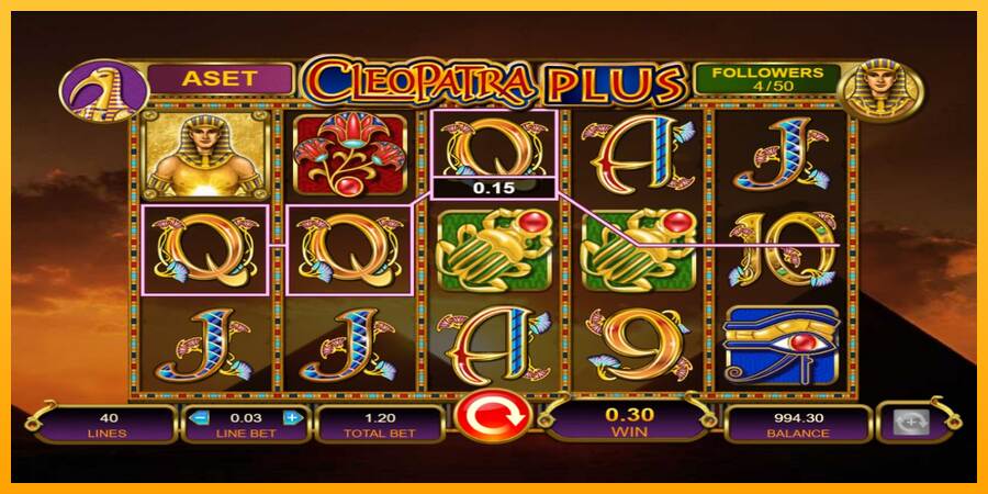 Cleopatra Plus máquina de juego por dinero, imagen 3