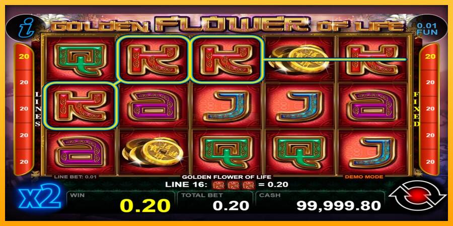 Golden Flower of Life máquina de juego por dinero, imagen 2