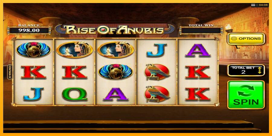 Rise of Anubis máquina de juego por dinero, imagen 2