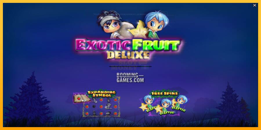 Exotic Fruit Deluxe máquina de juego por dinero, imagen 1