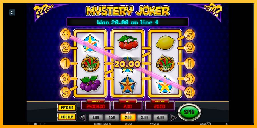 Mystery Joker máquina de juego por dinero, imagen 4