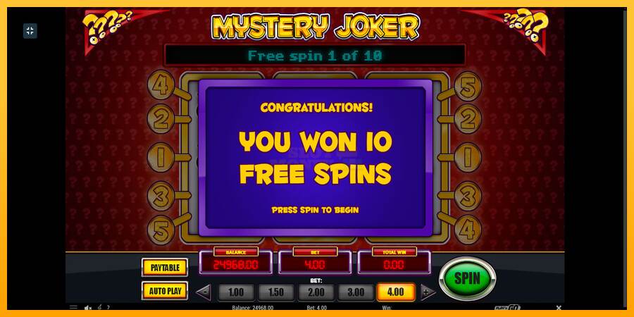 Mystery Joker máquina de juego por dinero, imagen 6