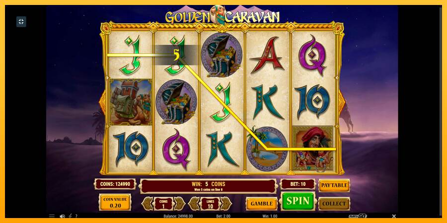 Golden Caravan máquina de juego por dinero, imagen 2