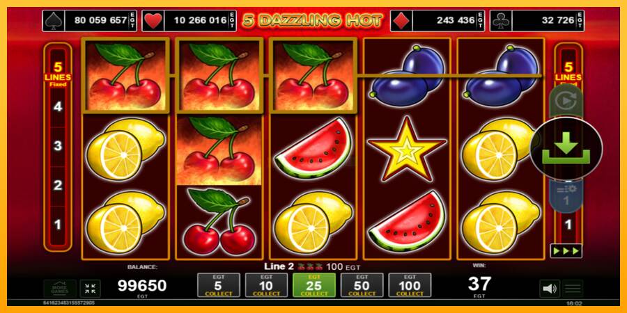 5 Dazzling Hot máquina de juego por dinero, imagen 2