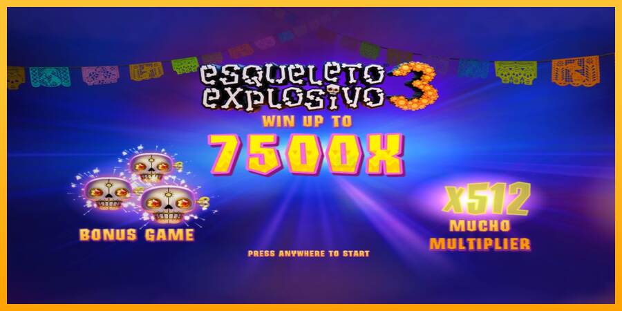 Esqueleto Explosivo 3 máquina de juego por dinero, imagen 1