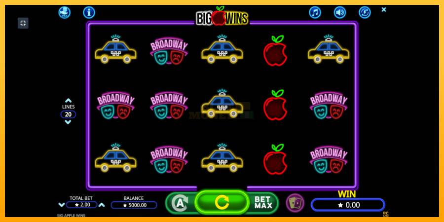 Big Apple Wins máquina de juego por dinero, imagen 1