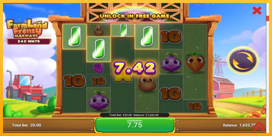 Farmland Frenzy Maxways máquina de juego por dinero, imagen 4