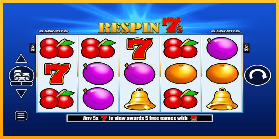 Respin 7s máquina de juego por dinero, imagen 1