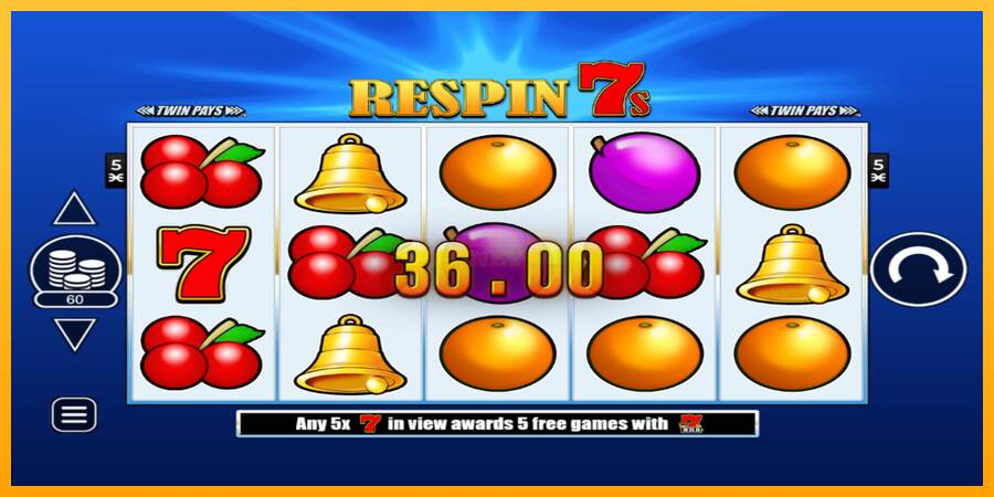 Respin 7s máquina de juego por dinero, imagen 4