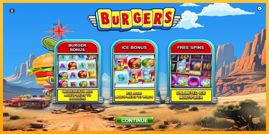 Burgers máquina de juego por dinero, imagen 1