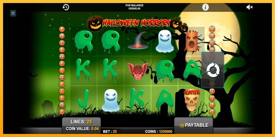 Halloween Horrors máquina de juego por dinero, imagen 1