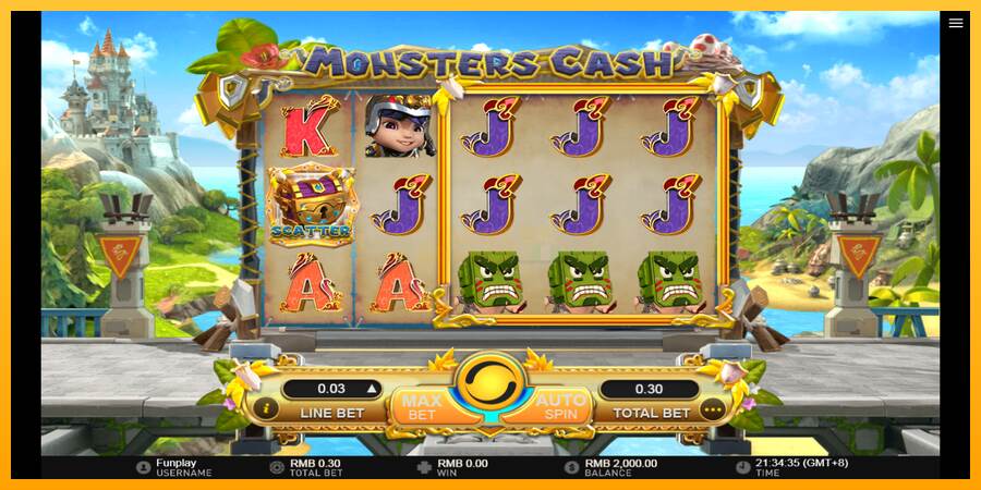 Monsters Cash máquina de juego por dinero, imagen 2