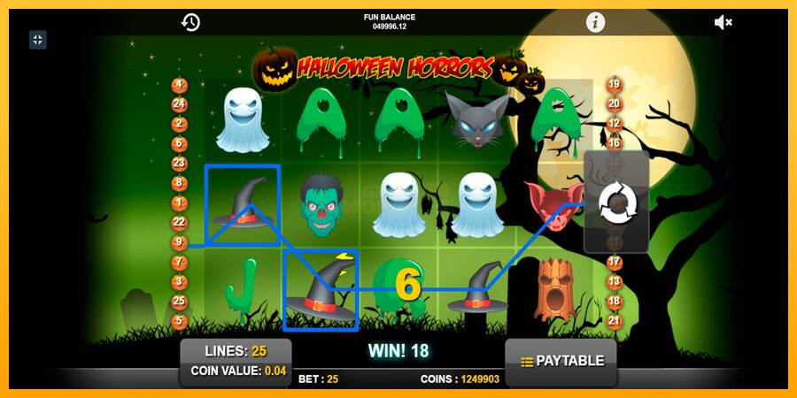 Halloween Horrors máquina de juego por dinero, imagen 3