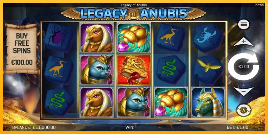 Legacy of Anubis máquina de juego por dinero, imagen 2