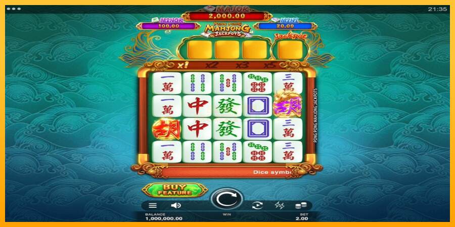 Pong Pong Mahjong Jackpots máquina de juego por dinero, imagen 1