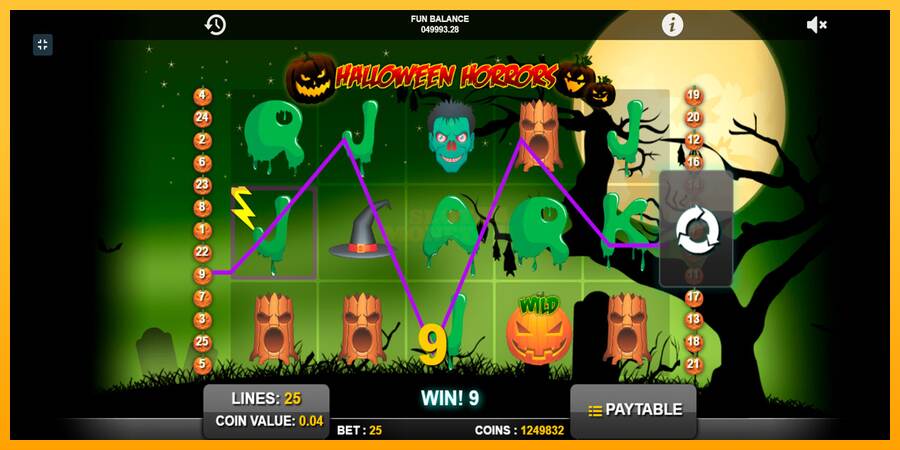 Halloween Horrors máquina de juego por dinero, imagen 5