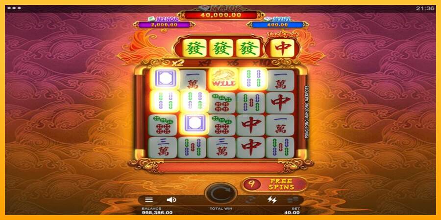 Pong Pong Mahjong Jackpots máquina de juego por dinero, imagen 5