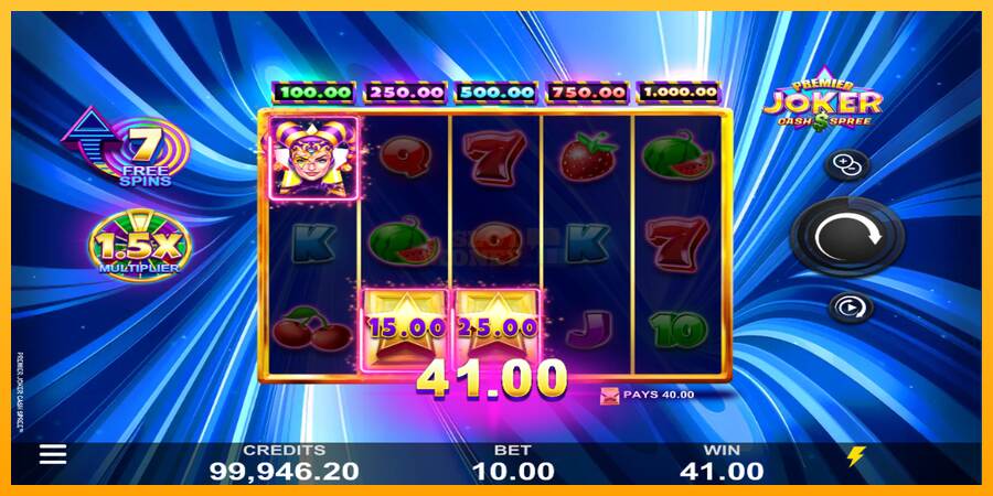 Premier Joker Cash Spree máquina de juego por dinero, imagen 2