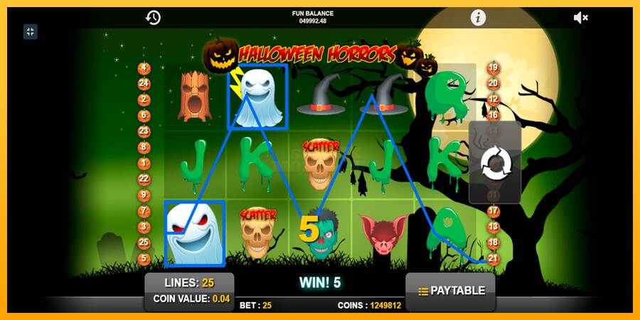 Halloween Horrors máquina de juego por dinero, imagen 6