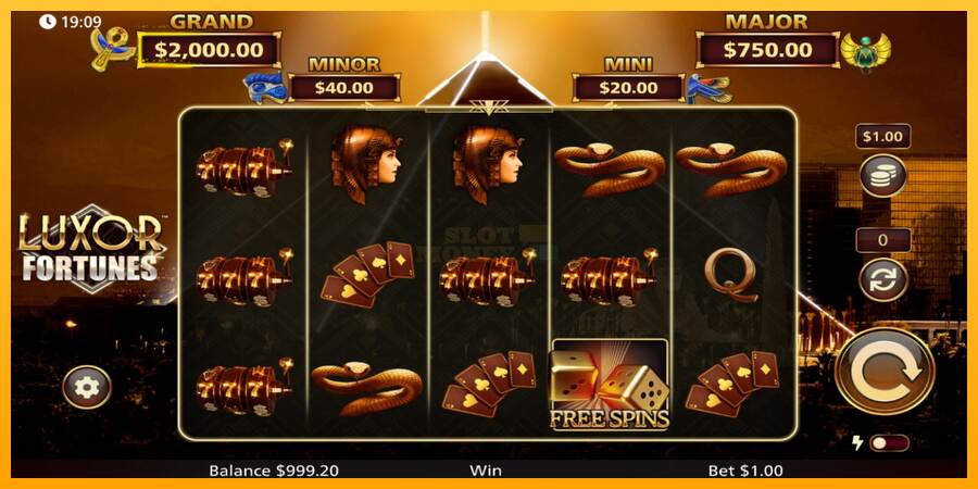 Luxor Fortunes máquina de juego por dinero, imagen 2