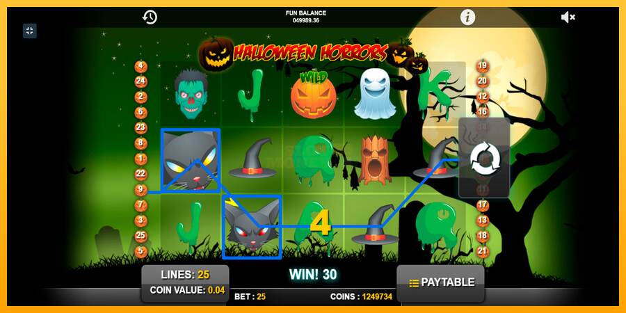 Halloween Horrors máquina de juego por dinero, imagen 9