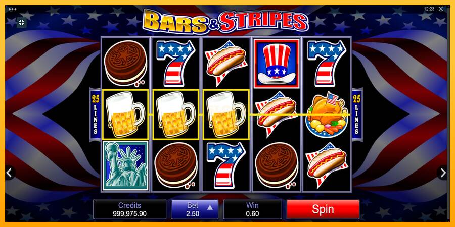 Bars and Stripes máquina de juego por dinero, imagen 3