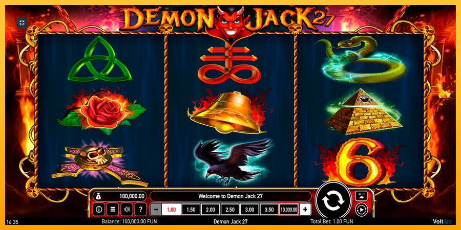 Demon Jack 27 máquina de juego por dinero, imagen 1