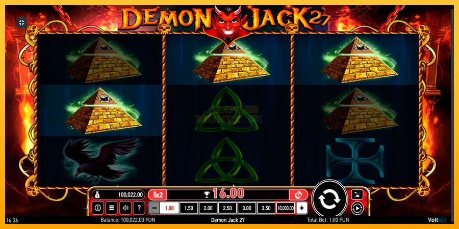 Demon Jack 27 máquina de juego por dinero, imagen 5