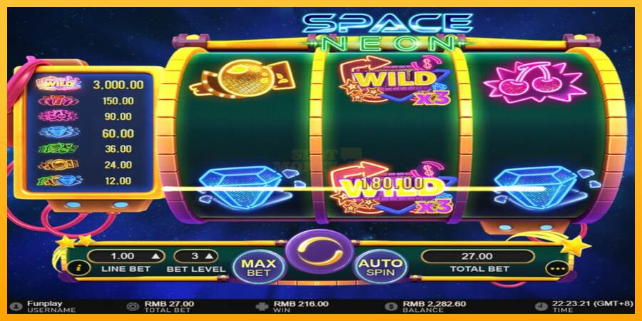 Space Neon máquina de juego por dinero, imagen 4