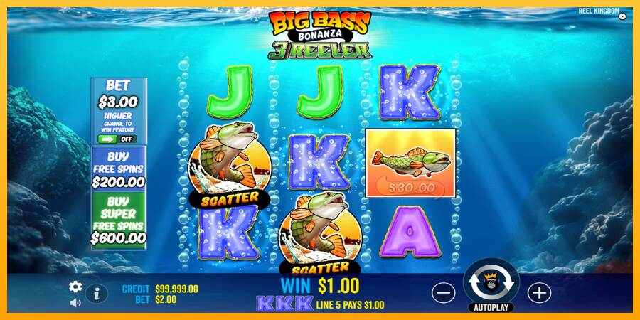 Big Bass Bonanza 3 Reeler máquina de juego por dinero, imagen 2