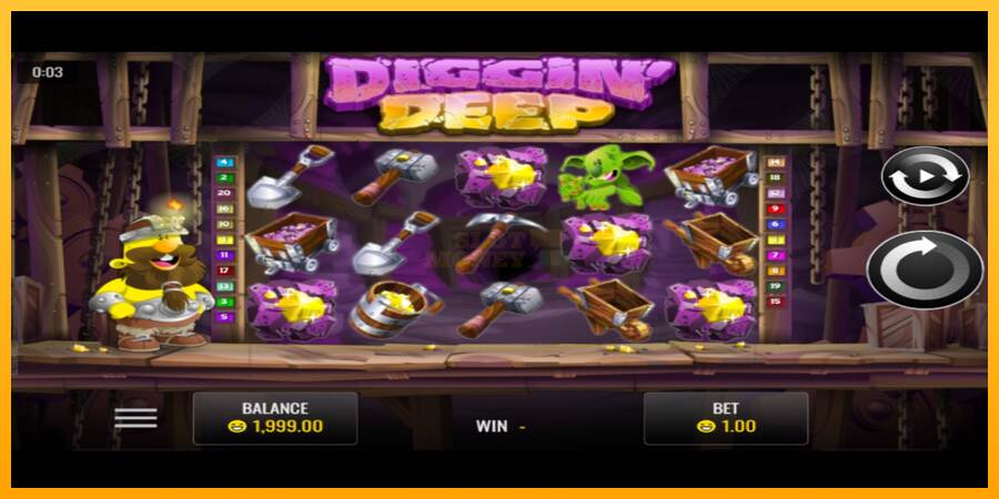 Diggin’ Deep máquina de juego por dinero, imagen 1