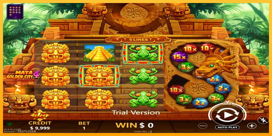 Maya Golden City 4 máquina de juego por dinero, imagen 1