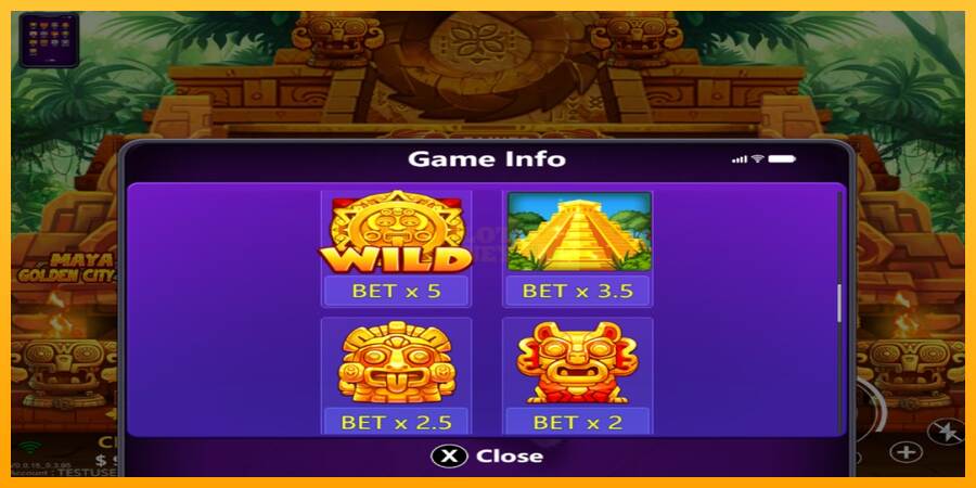 Maya Golden City 4 máquina de juego por dinero, imagen 4