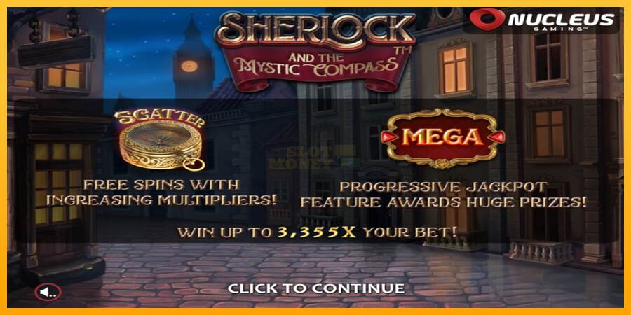 Sherlock and the Mystic Compass máquina de juego por dinero, imagen 1