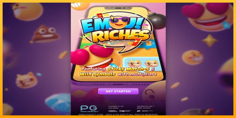 Emoji Riches máquina de juego por dinero, imagen 1