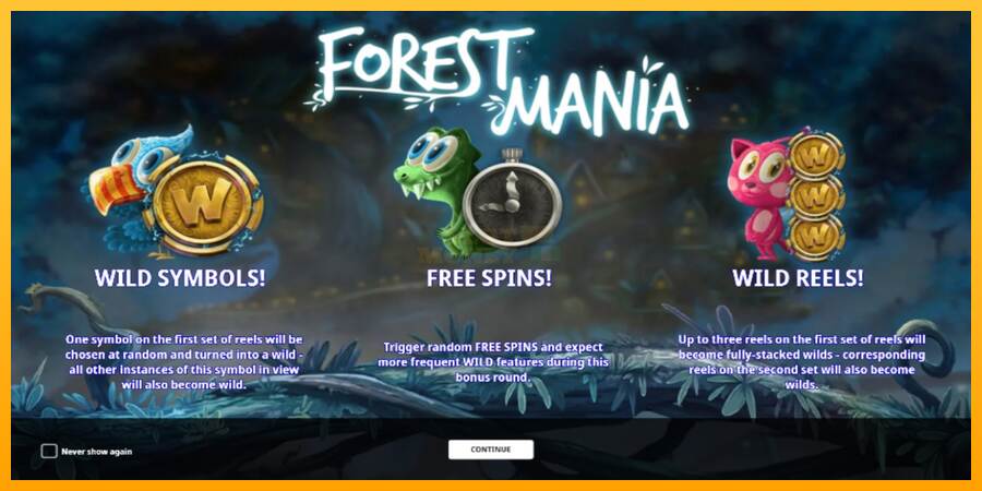 Forest Mania máquina de juego por dinero, imagen 1