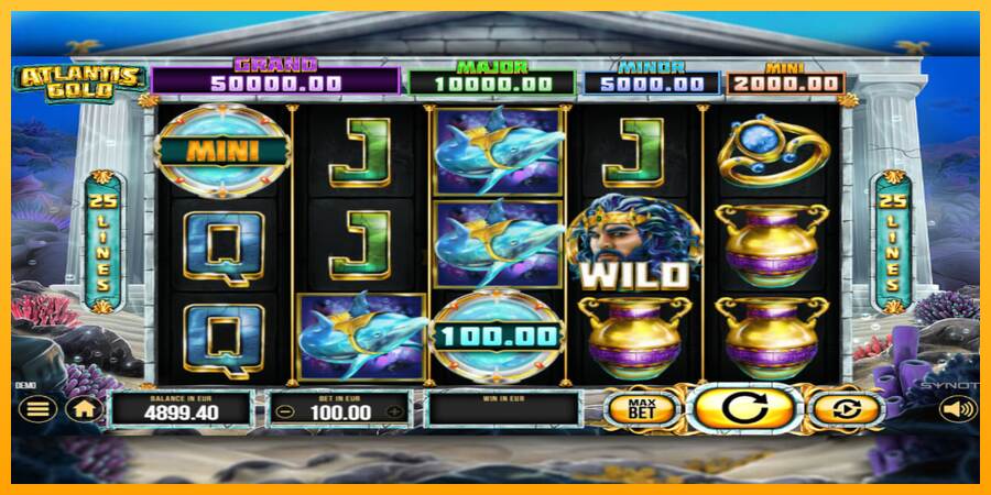 Atlantis Gold máquina de juego por dinero, imagen 5