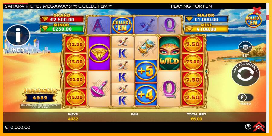 Sahara Riches Megaways Collect Em máquina de juego por dinero, imagen 2